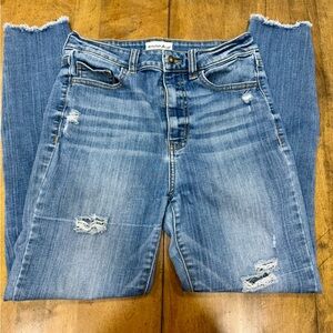 Studio Light Blue Distressed Skinny Jeans